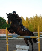 Ninni ja Patrik vauhdikkaana.